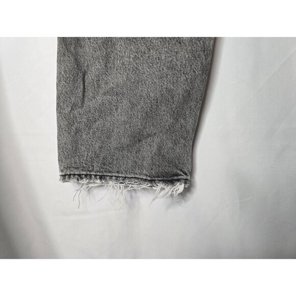 Agolde Jeans Womens Grey Denim 90’s Crop Size 28- READ INFO - Picture 7 of 16